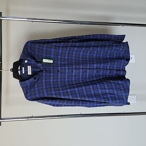 Hawker Rye Benson Stretch Flannel Shirt XXL blue
